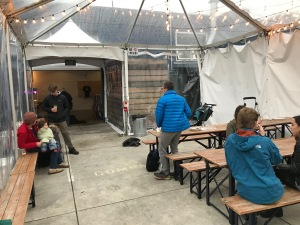 Temescal Brewing Tented Patio