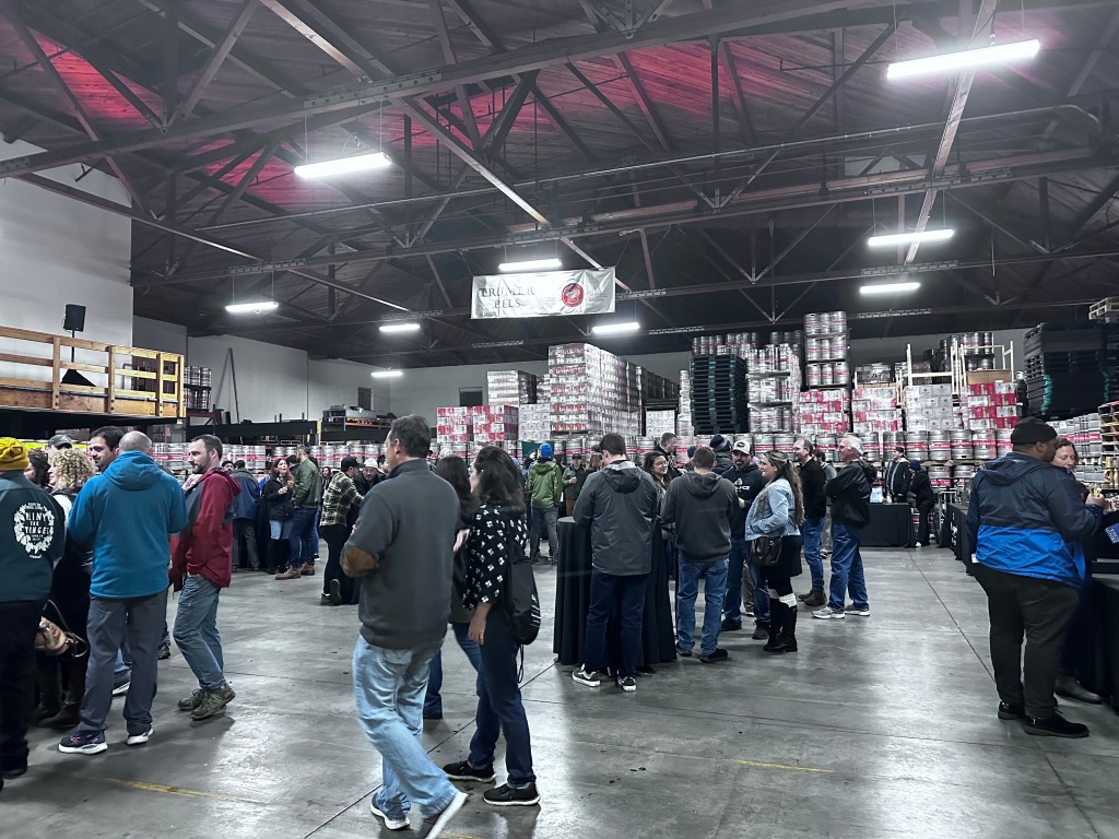Inside Trumer Brewery during Celebration of Craft 2024